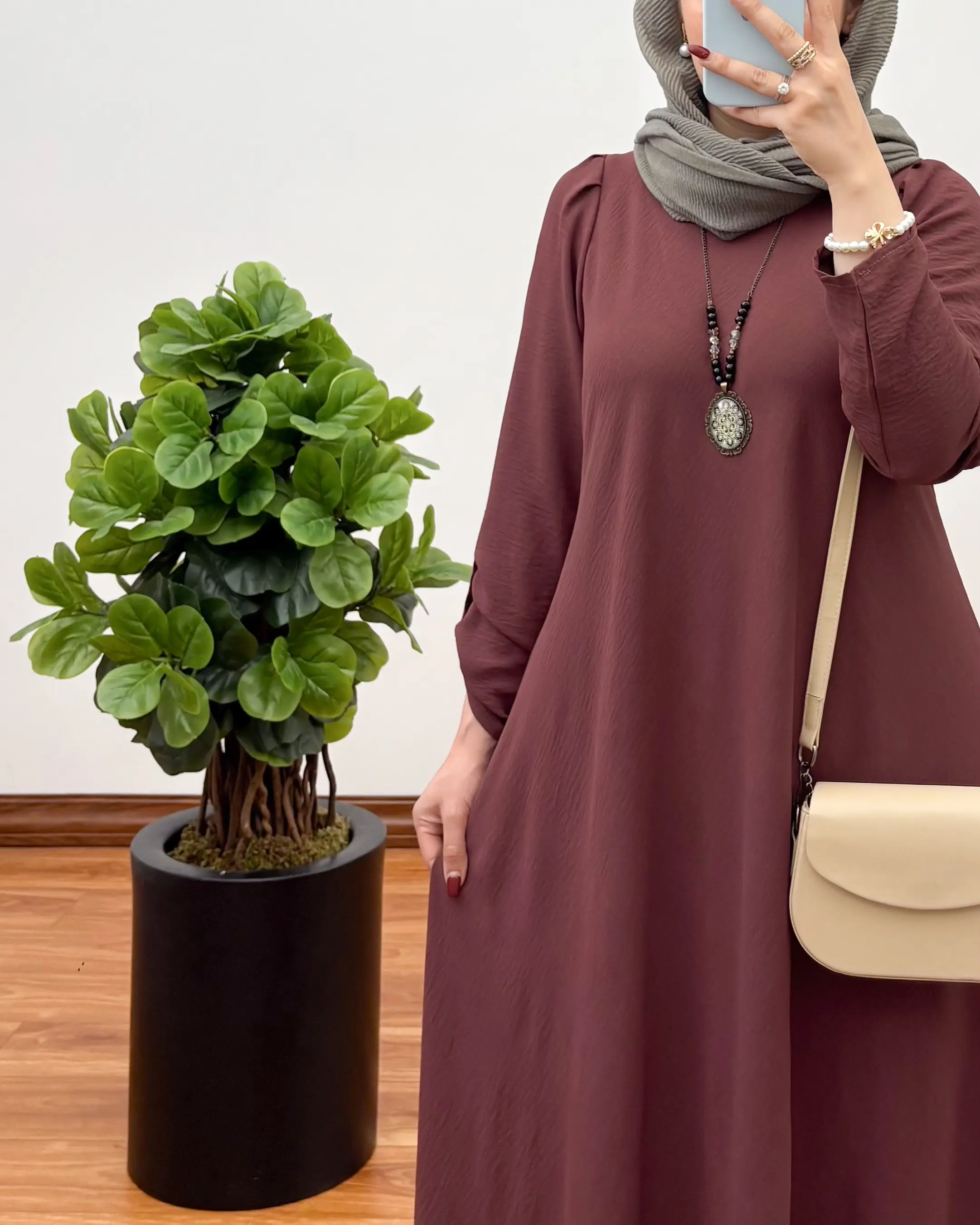 پیراهن مانتویی ایتالیایی نوردخت 6